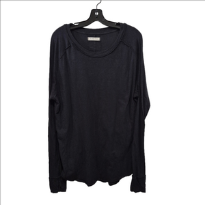 We The Free Arden Black Long Sleeve Tee
